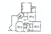 European Style House Plan - 4 Beds 4 Baths 3439 Sq/Ft Plan #67-228 