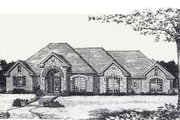 Traditional Style House Plan - 3 Beds 0 Baths 2401 Sq/Ft Plan #310-820 