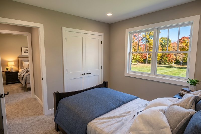House Design - Interior - Bedroom for Farmhouse House Plan #51-1544 - 3 bed, 2.5 bath