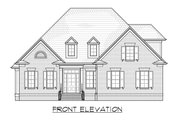 Traditional Style House Plan - 4 Beds 4.5 Baths 2862 Sq/Ft Plan #1054-40 