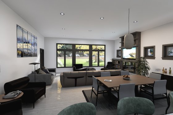 Interior - Dining Room for Country House Plan #1101-7 - 3 bed, 3.5 bath