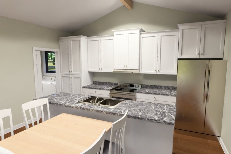 House Blueprint - Interior - Kitchen for Cottage House Plan #513-2498 - 5 bed, 3 bath