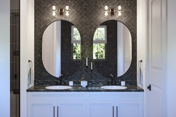 Interior - Master Bathroom for Farmhouse House Plan #455-773 - 4 bed, 4 bath