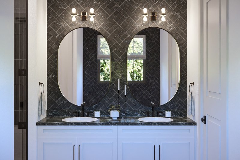 Home Plan - Interior - Master Bathroom for Farmhouse House Plan #455-773 - 4 bed, 4 bath