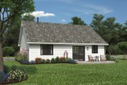 Ranch Style House Plan - 2 Beds 1 Baths 900 Sq/Ft Plan #18-327 