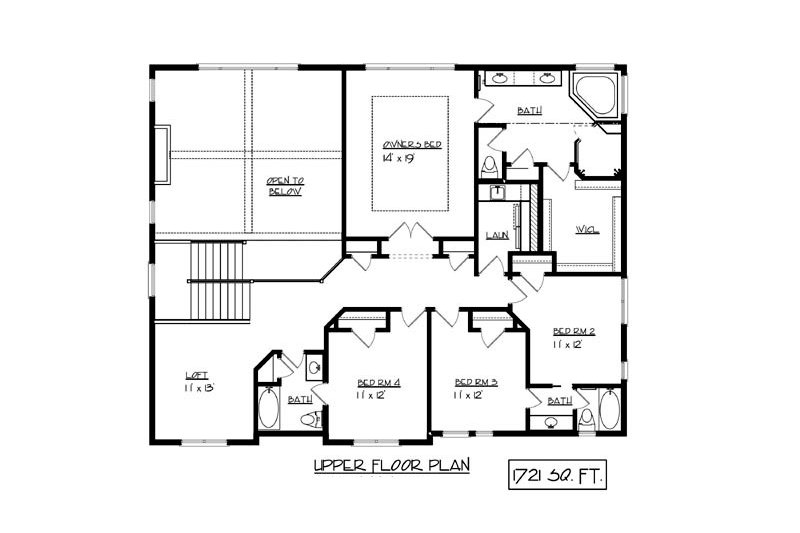 European Style House Plan - 4 Beds 3.5 Baths 3669 Sq/Ft Plan #320-499 ...