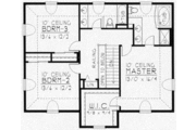 European Style House Plan - 3 Beds 2.5 Baths 2267 Sq/Ft Plan #112-131 
