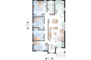 Traditional Style House Plan - 4 Beds 1 Baths 1433 Sq/Ft Plan #23-797 