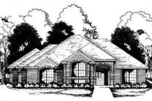 Traditional Exterior - Front Elevation Plan #40-297