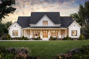 Farmhouse Style House Plan - 4 Beds 3.5 Baths 2841 Sq/Ft Plan #1074-75 