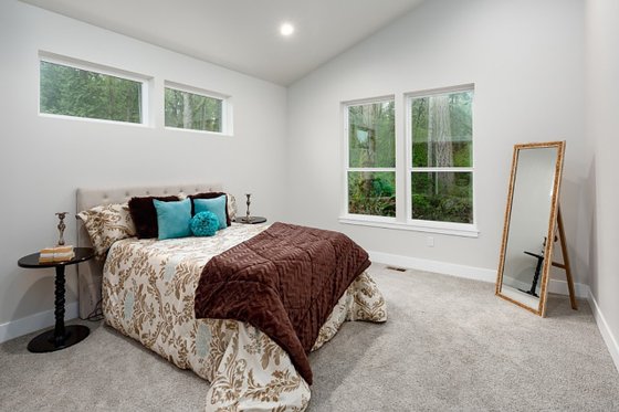 Interior - Bedroom for Contemporary House Plan #1070-30 - 3 bed, 2.5 bath