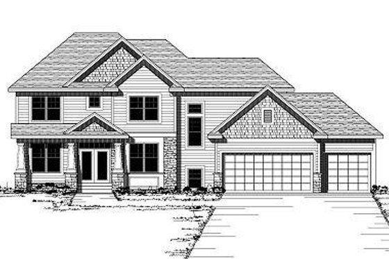 Exterior - Other Elevation for Traditional House Plan #51-279 - 4 bed, 2.5 bath