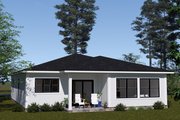Modern Style House Plan - 3 Beds 2 Baths 1352 Sq/Ft Plan #513-2326 