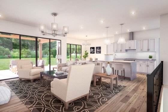 Interior - Dining Room for Farmhouse House Plan #54-536 - 3 bed, 2.5 bath