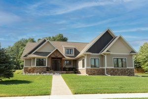 Craftsman Exterior - Front Elevation Plan #929-999