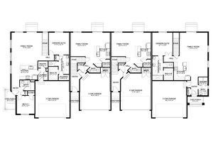 Floor Plan - Main Floor for Farmhouse House Plan #1060-321 - 10 bed, 10 bath