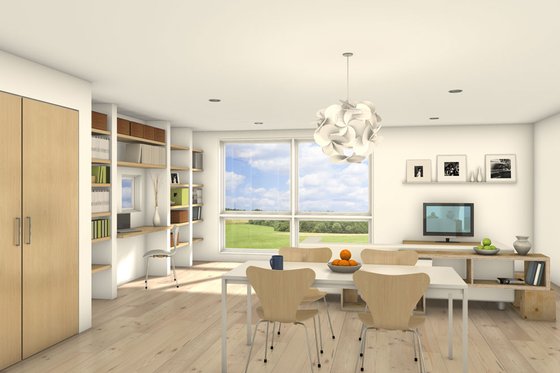 Interior - Other for Modern House Plan #497-59 - 2 bed, 1 bath