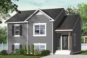 Country Style House Plan - 2 Beds 1 Baths 850 Sq/Ft Plan #23-2228 