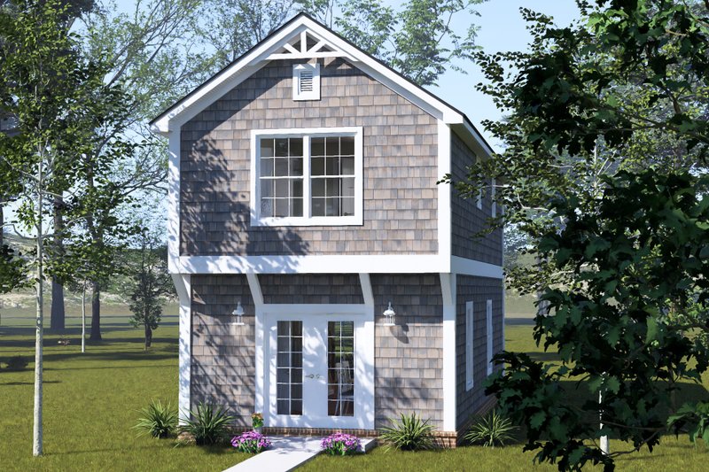 Home Plan - Exterior - Other Elevation for Cottage House Plan #513-2487 - 2 bed, 2.5 bath