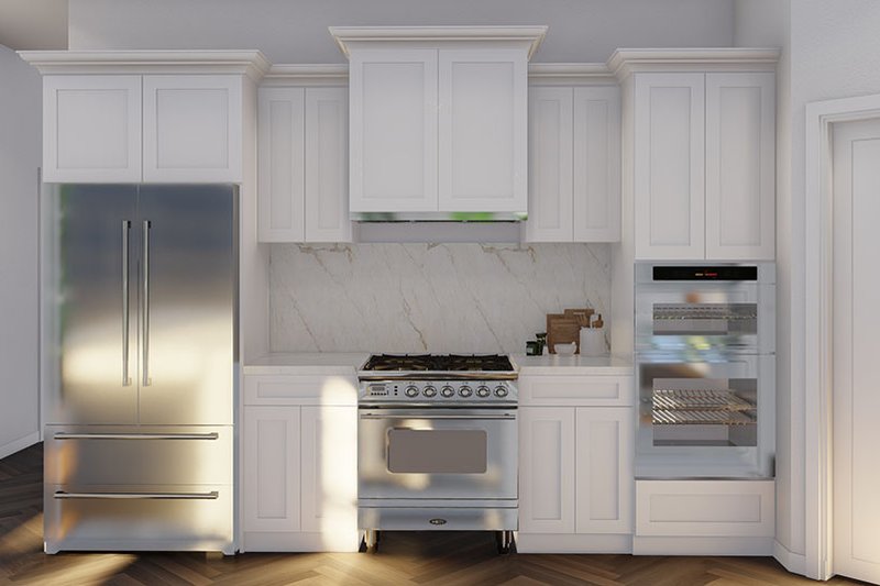 Home Plan - Interior - Kitchen 3 for Farmhouse House Plan #923-318 - 3 bed, 3 bath