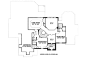 European Style House Plan - 4 Beds 4.5 Baths 3596 Sq/Ft Plan #141-257 