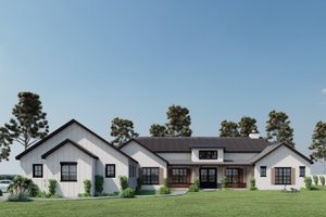 Farmhouse Exterior - Front Elevation Plan #1110-45