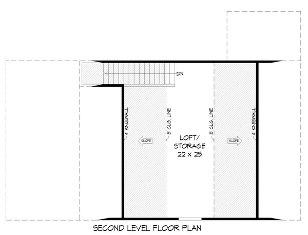 Farmhouse Floor Plan - Upper Floor Plan #932-664