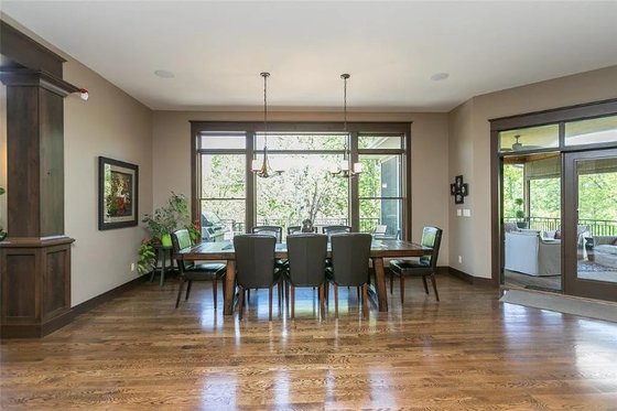 Interior - Dining Room for Traditional House Plan #70-1554 - 7 bed, 4.5 bath
