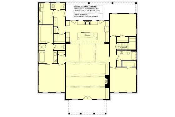 Floor Plan - Other Floor for Farmhouse House Plan #430-279 - 3 bed, 2.5 bath