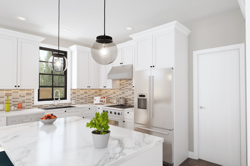 Home Plan - Interior - Kitchen for Farmhouse House Plan #48-1043 - 4 bed, 3 bath