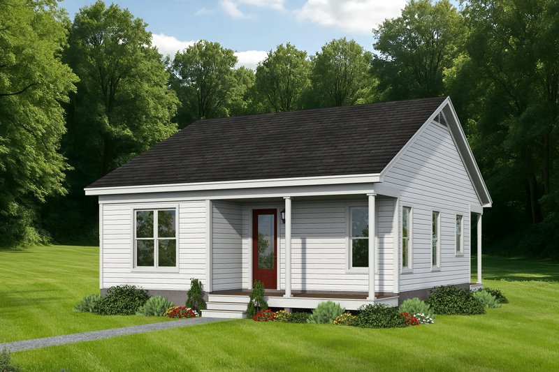 Home Plan - Cottage Exterior - Front Elevation Plan #932-1308