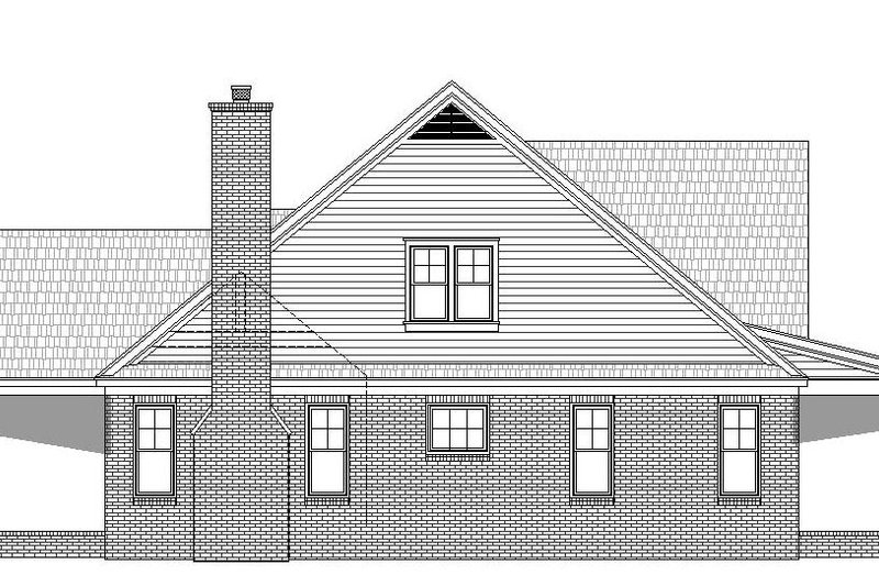 House Plan Design - Exterior - Other Elevation for Country House Plan #932-278 - 3 bed, 2 bath