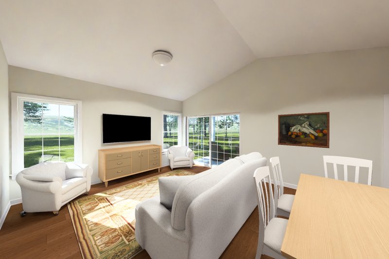 House Blueprint - Interior - Family Room for Cottage House Plan #513-2448 - 4 bed, 3 bath