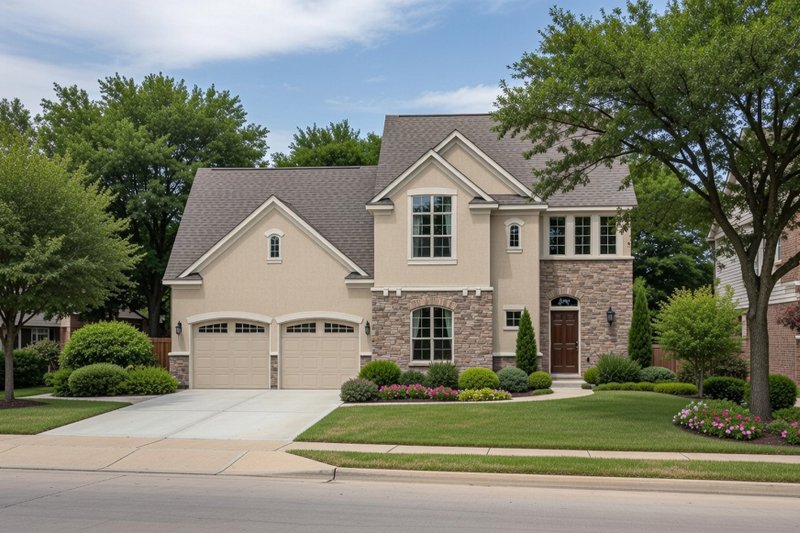 Home Plan - European Exterior - Front Elevation Plan #20-1403