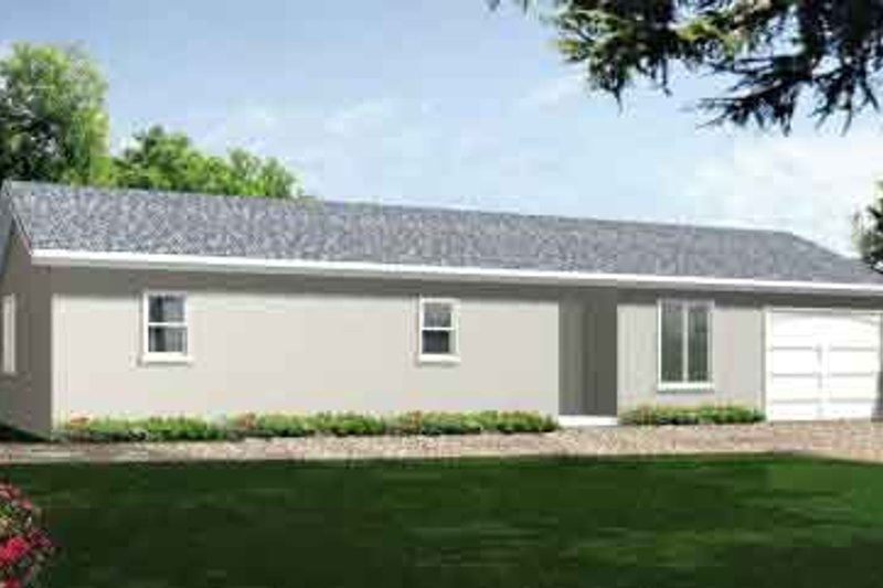 Dream House Plan - Traditional Exterior - Front Elevation Plan #1-767
