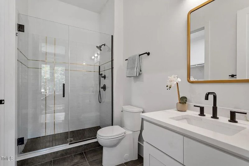 Architectural House Design - Interior - Bathroom 1 for Contemporary House Plan #1128-1 - 4 bed, 4.5 bath