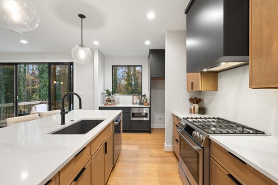 Interior - Kitchen for Modern House Plan #1080-28 - 3 bed, 2.5 bath