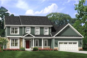 Traditional Exterior - Front Elevation Plan #1010-247