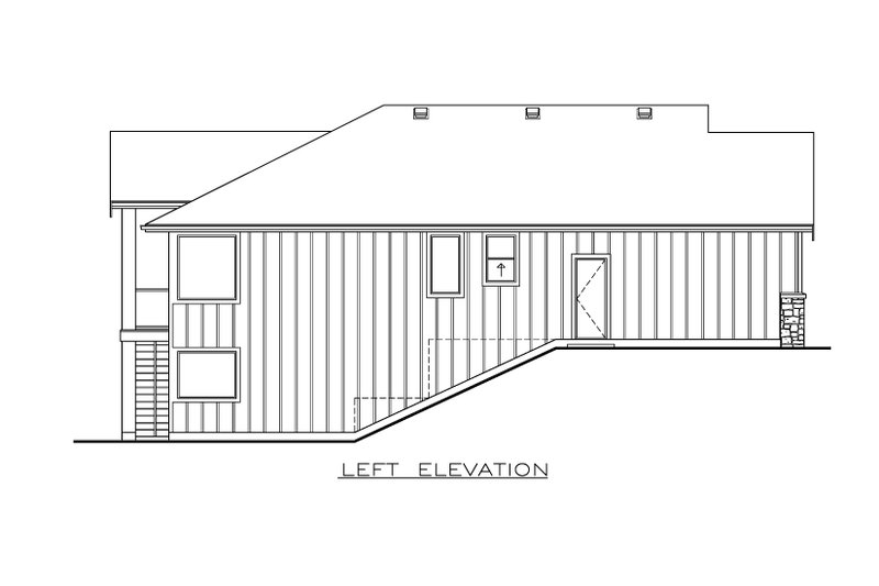Home Plan - Exterior - Other Elevation for Farmhouse House Plan #1100-71 - 3 bed, 2 bath