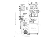Traditional Style House Plan - 2 Beds 2 Baths 1604 Sq/Ft Plan #310-478 