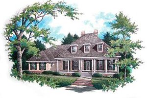 Traditional Exterior - Front Elevation Plan #45-290