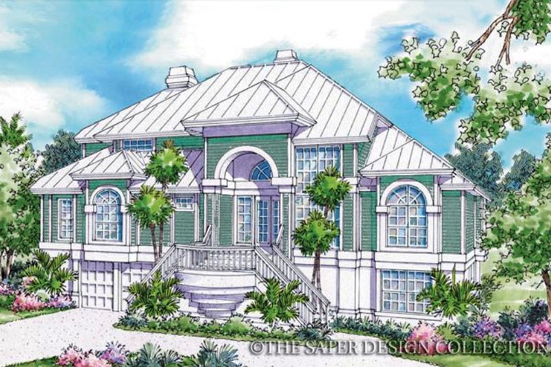 Home Plan - Exterior - Front Elevation 3 for Country House Plan #930-33 - 3 bed, 3.5 bath