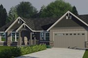 Craftsman Style House Plan - 4 Beds 2 Baths 1992 Sq/Ft Plan #53-591 