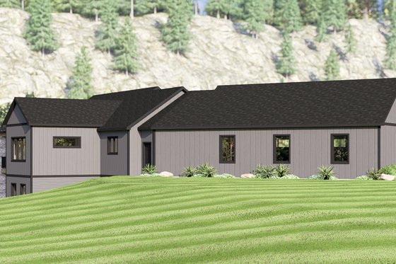 Exterior - Other Elevation 1 for Country House Plan #1064-357 - 1 bed, 1 bath