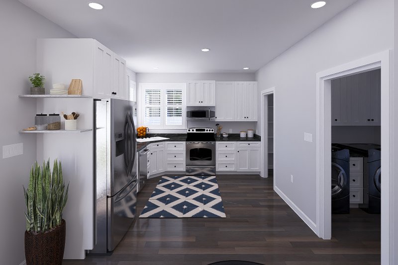 Home Plan - Interior - Kitchen for Farmhouse House Plan #1060-360 - 4 bed, 2.5 bath