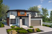 Modern Style House Plan - 4 Beds 2.5 Baths 2203 Sq/Ft Plan #1100-57 