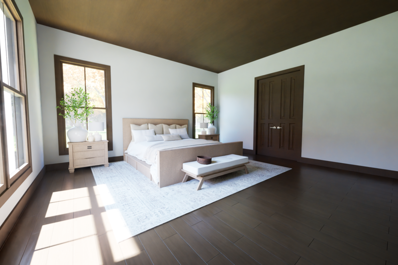 Home Plan - Interior - Master Bedroom 1 for Contemporary House Plan #1116-8 - 4 bed, 3.5 bath