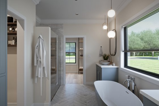 Interior - Master Bathroom 1 for Country House Plan #1089-50 - 3 bed, 2.5 bath