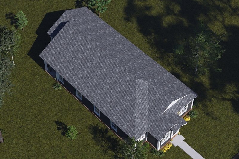 House Blueprint - Exterior - Other Elevation 7 for Cottage House Plan #513-2448 - 4 bed, 3 bath