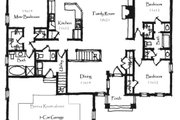 Craftsman Style House Plan - 3 Beds 2.5 Baths 2072 Sq/Ft Plan #921-9 